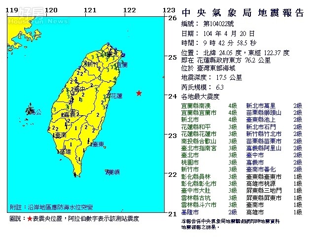 地震