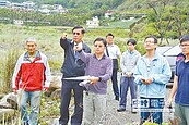 和社溪、頭坑溪匯口　分流疏濬