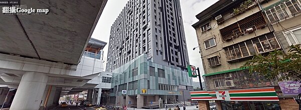 位於港墘站的捷運宅(大刊頭)