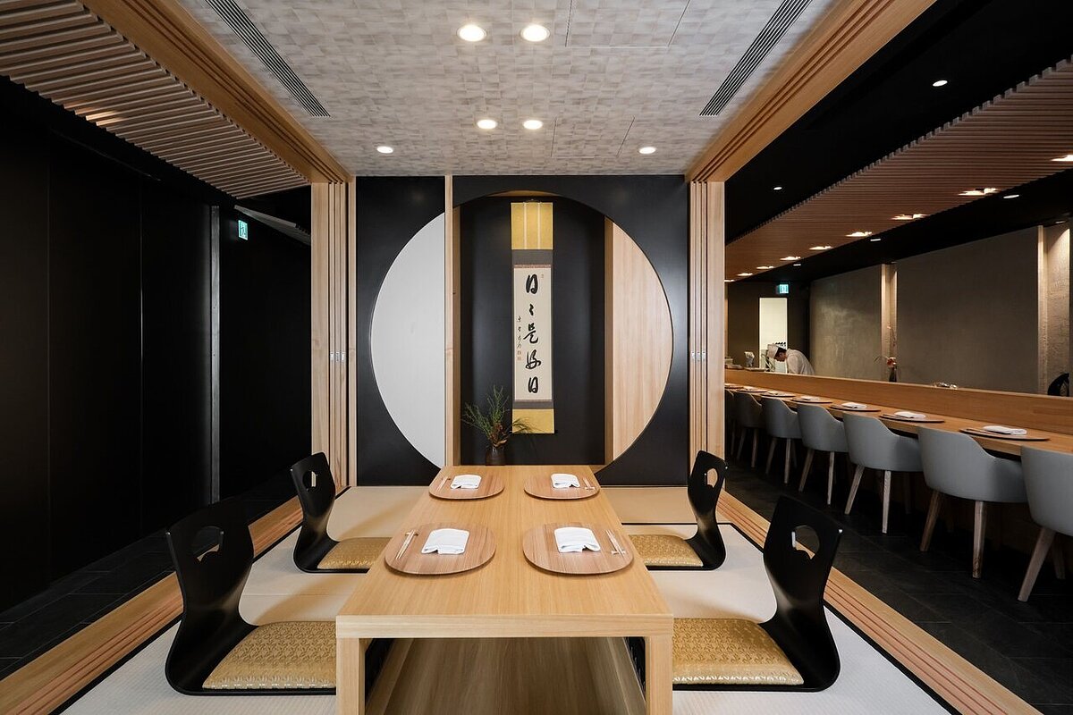 割烹味美號稱是唯一附設正宗日式茶室的日料餐廳。圖／Ajimi 割烹味美提供