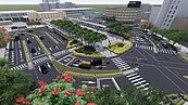 台南站前廣場90年大變身！圓環走入歷史　7日起U形道路上路
