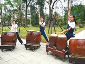 寶山國中3少女練鼓藝　準備響徹合歡山