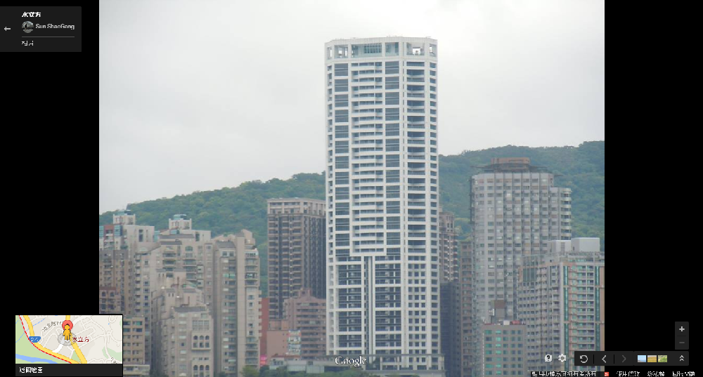 淡水豪宅「水立方」身價不凡,總價直逼北市頂級豪宅。(翻攝自Google Map)