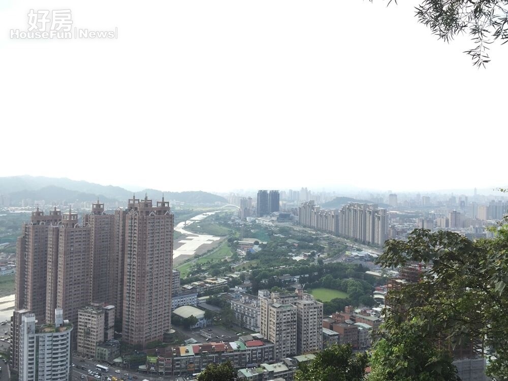 新北市俯瞰空景 (好房網News記者林美欣攝影)