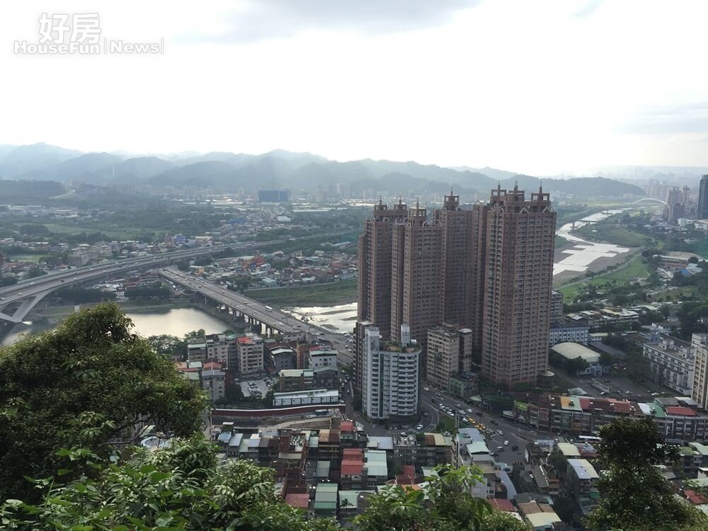 新北市俯瞰空景 (好房網News記者林美欣攝影)