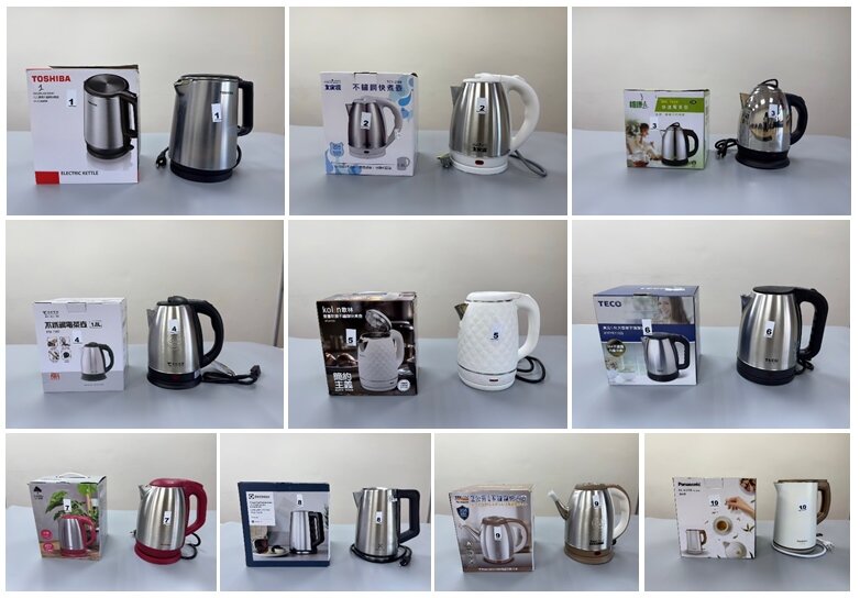 ▼標準局與消基會共同公布市售「快煮壺」商品檢測結果,10件中1件標示不合格。(圖/翻攝《標檢局》官網)