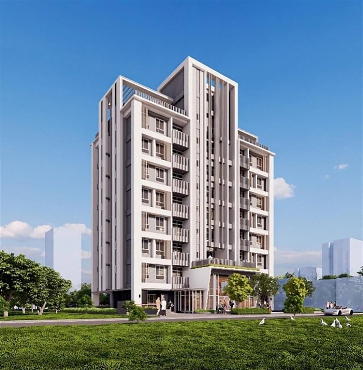 彰化員林青年住宅共42戶，為1棟地下1層、地上8層建物，包含2房2廳1衛28戶、1房1廳1衛14戶，預計今年中完工。圖／彰化縣府提供