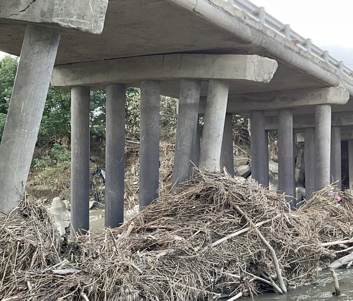 雲林縣每年新增多座危橋，但苦無經費改善，圖為大埤鄉公所權管的N10無名橋。圖／雲林縣政府提供