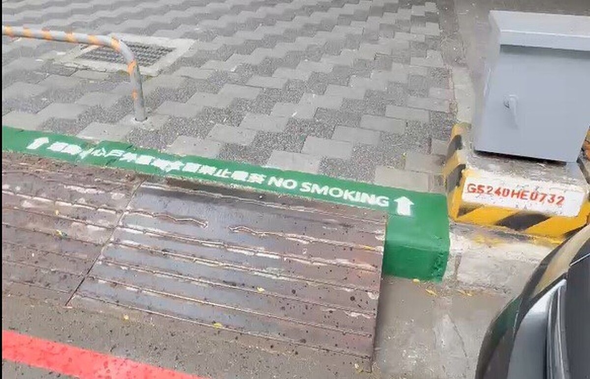 台中推動「無菸城市」，今年元旦起擴大禁菸場域，十二處運動中心戶外區域全面禁菸。 圖／台中市政府提供