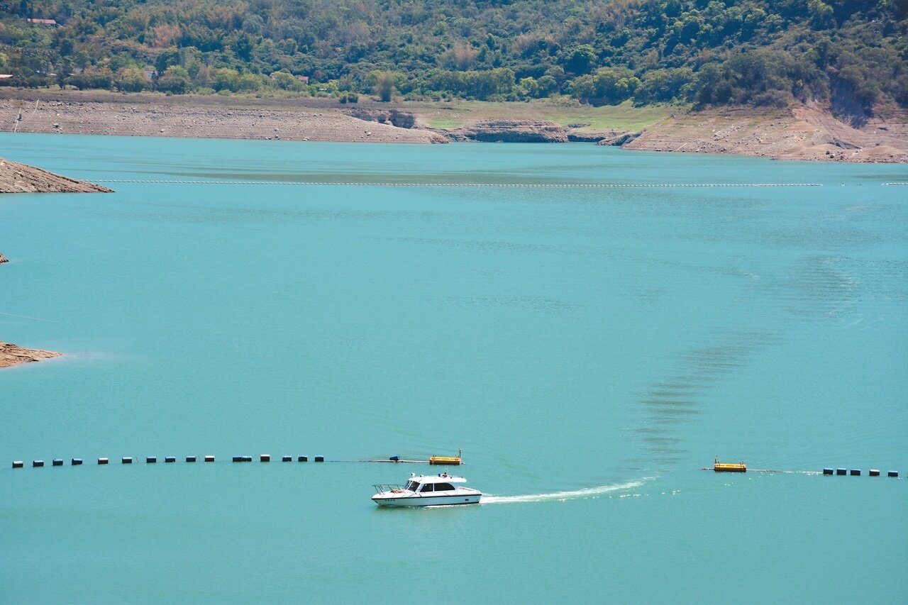 連日小雨 水情仍緊曾文水庫進水120萬噸,約台南地區3天民生用水量,對紓解水情不無小補。 記者吳淑玲/攝影