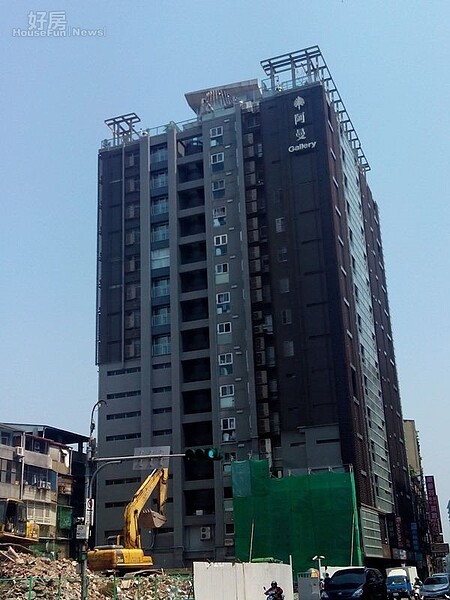 7「阿曼GALLERY」為大坪數格局,目前每戶已逾4千萬元。