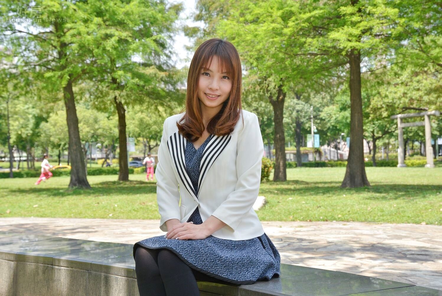 地產美女張瑜晏。(好房網News記者 陳韋帆/攝影)