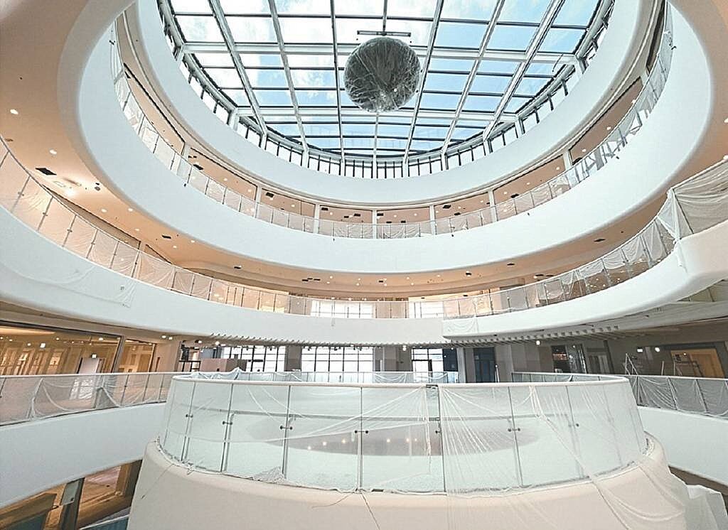 漢神洲際購物廣場宣布4月10日正式開幕，商場內部空間首度曝光。圖／漢神提供