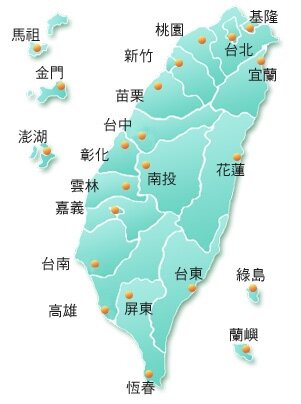 中颱紅霞路徑圖(氣象局資料)