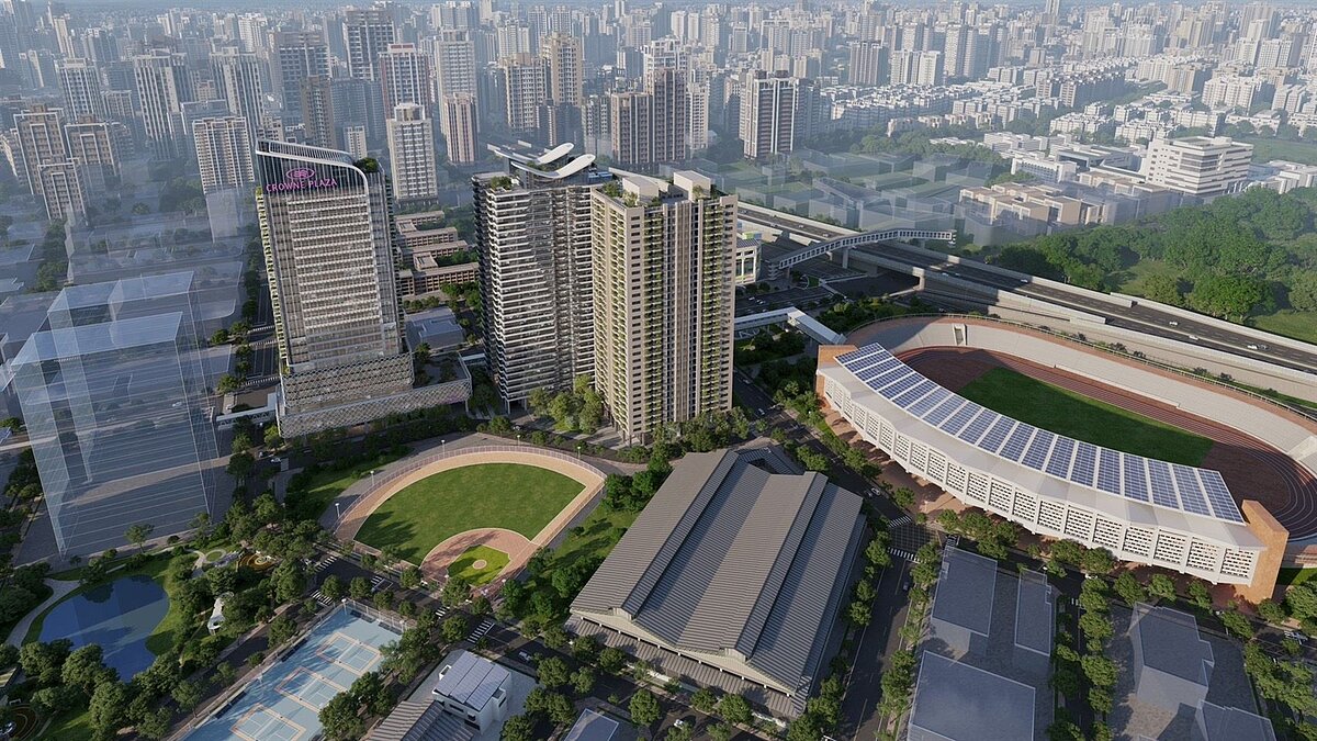 高雄捷運苓雅運動園區聯開案明年開工。圖／高雄市政府提供