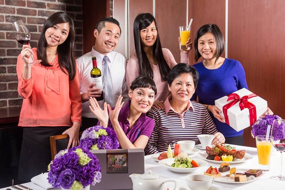 母親節檔期，各大飯店即將滿房。（截取自晶華酒店Facebook粉絲頁）