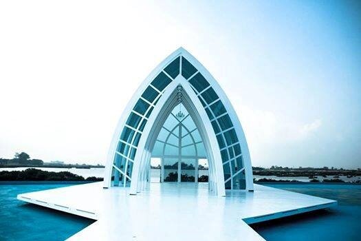 北門水晶教堂成為熱門景點。（截取自北門，你所不知道的事Facebook粉絲頁）