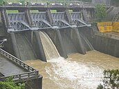 雨水喝很飽　大埔水庫排洪