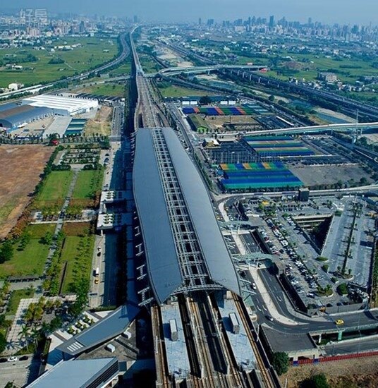 看好區域未來發展，新光人壽布局台中高鐵特定區。（截取自高鐵局網站）