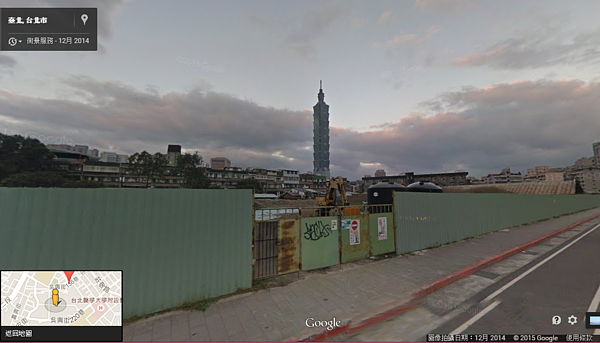 陸軍保養基地兩塊土地緊鄰101，將興建近900戶公共住宅。（擷取自Google Map）