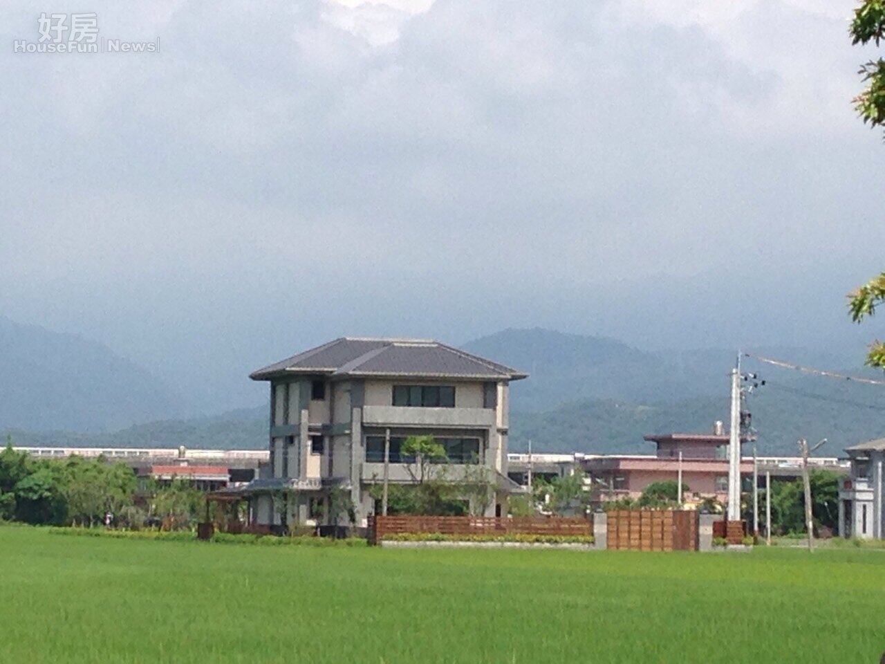 宜蘭農地炒作氾濫,豪華農舍多 (好房網News記者林美欣攝影)