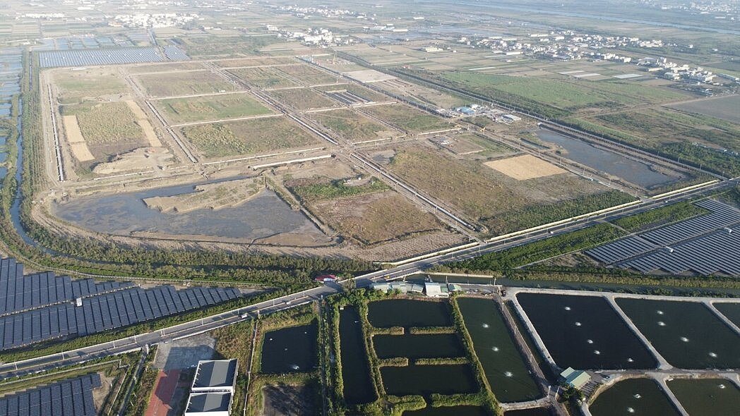 七股科工區預計最快今年下半年即可有廠商投入生產。圖／台南市經發局提供