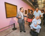 宜蘭美術館開幕　106歲王攀元首展