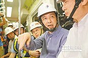 頂埔站6月底通車　朱立倫試乘