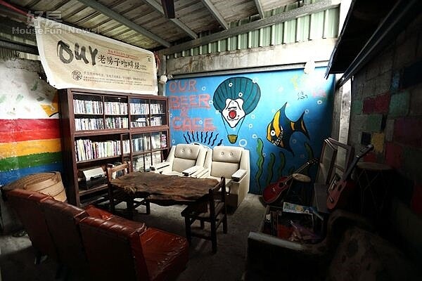 4. 當初的屋況有如廢墟,老屋的整理、維修,幾乎都是沈家銘自己動手的傑作。