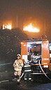 深夜火警　800坪廠房付之一炬