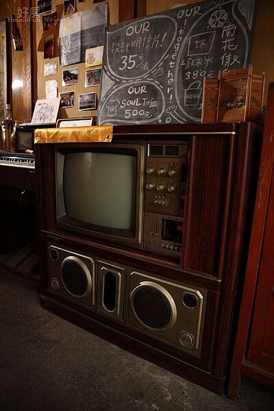 
14.撿來的大同彩視，很有懷舊氛圍。
